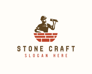 Mason Home Improvement Contractor logo design