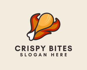 Fried - Fried Chicken Eatery logo design