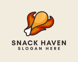 Fried Chicken Eatery  logo design