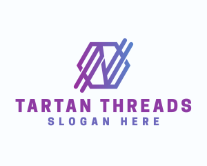 Startup Business Hexagon Letter N logo design