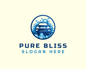 Bubbly Car Wash logo design