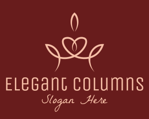 Elegant Pageant Crown  logo design