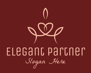 Elegant Pageant Crown  logo design