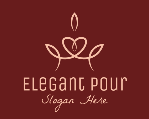 Elegant Pageant Crown  logo design