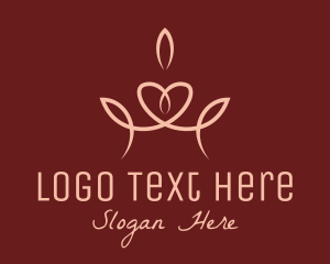 Elegant Pageant Crown  Logo