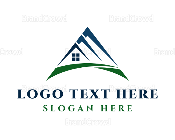 Residential House Structure Logo