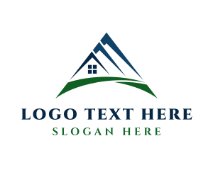 Builder - Residential House Structure logo design