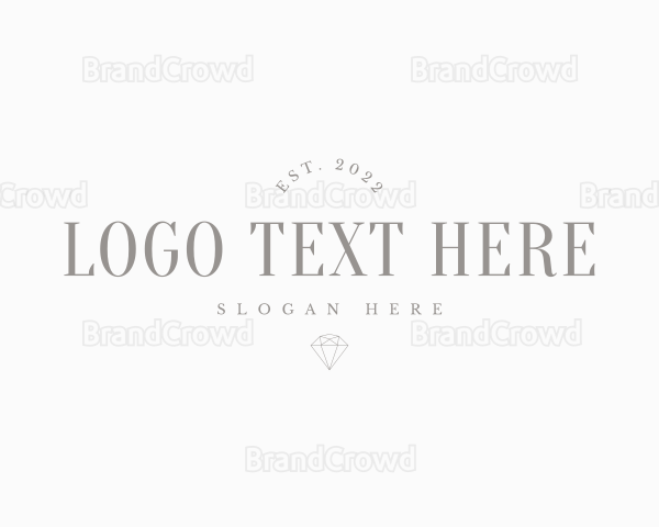 Luxury Minimalist Brand Logo