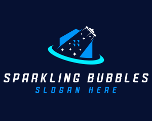 Sparkling - Sparkling Window Wiper logo design