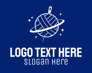 Yarn Orbit Planet Logo
