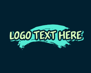 Vlogger - Creative Street Art Business logo design