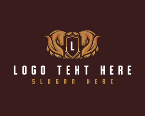 Vintage - Premium Horse Shield logo design