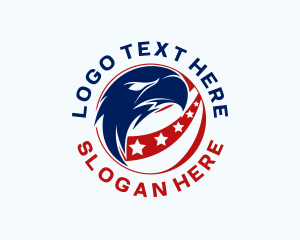 Citizenship - Patriotic American Eagle logo design