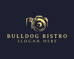 Lens Camera Photographer logo design