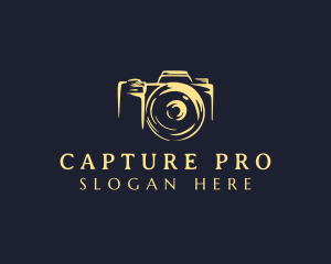 Dslr - Lens Camera Photographer logo design