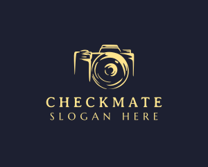 Lens Camera Photographer logo design