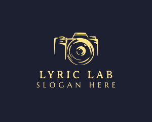 Lens Camera Photographer logo design