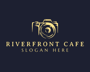 Lens Camera Photographer logo design