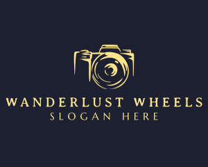 Lens Camera Photographer logo design