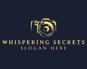 Lens Camera Photographer logo design