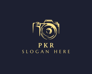 Lens Camera Photographer logo design