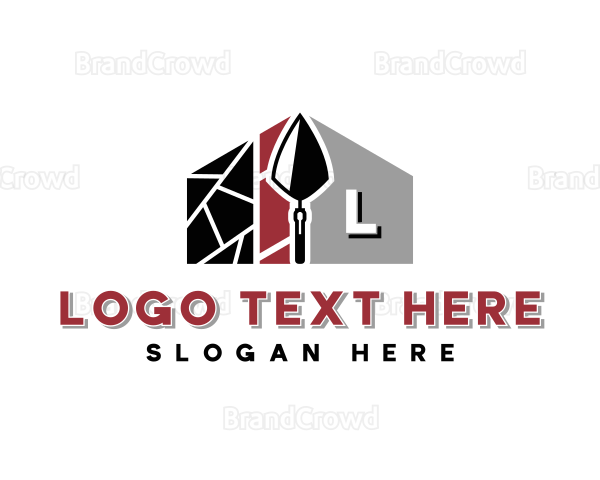 Masonry Trowel Handyman Logo