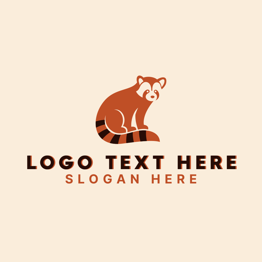 Wild Red Panda Zoo Logo | BrandCrowd Logo Maker