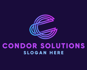 Modern Tech Startup logo design