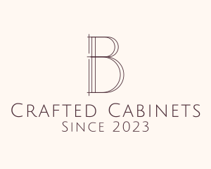 Cabinetry - Minimalist Professional Agency Letter B logo design