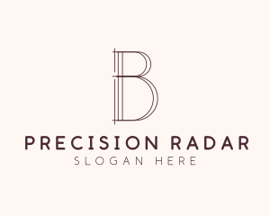 Minimalist Professional Agency Letter B logo design