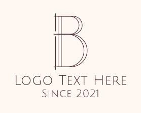 Advisory - Letter B Advisory logo design