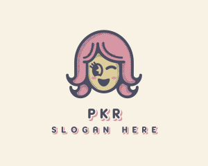 Pink Female Doll Logo