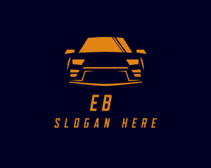 Sports Car Transportation Vehicle Logo