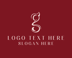 Letter G - Glam Jewelry Boutique logo design
