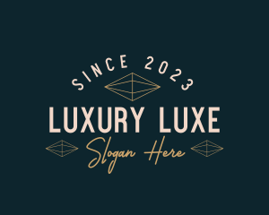 Luxury Diamond Business logo design