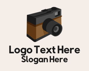 Isometric Digital Camera Logo