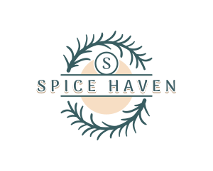 Natural Herb Spice logo design