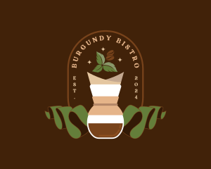 Drip Coffee Cafe logo design