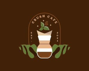 Drip Coffee Cafe logo design