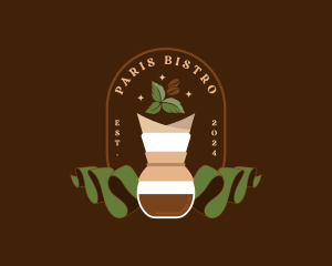 Drip Coffee Cafe logo design