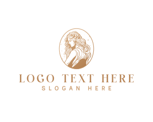 Elegant - Woman Beauty Goddess logo design