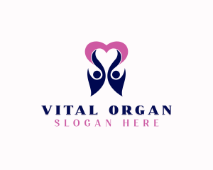 Heart Orphanage Organization logo design