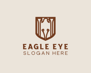 Medieval Eagle Crest logo design