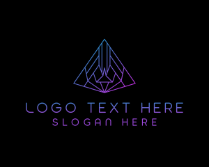 Financial - Pyramid Tech Agency logo design