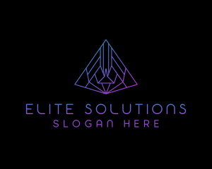 Studio - Pyramid Tech Agency logo design