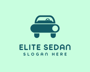 Generic Sedan Car logo design