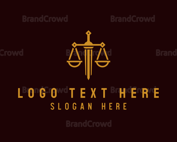 Legal Sword Scale Logo