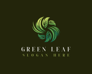 Organic Leaf Herbal  logo design