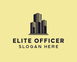 Office Space Building Realty logo design