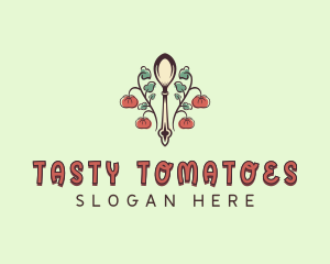 Tomato Vegan Dining logo design